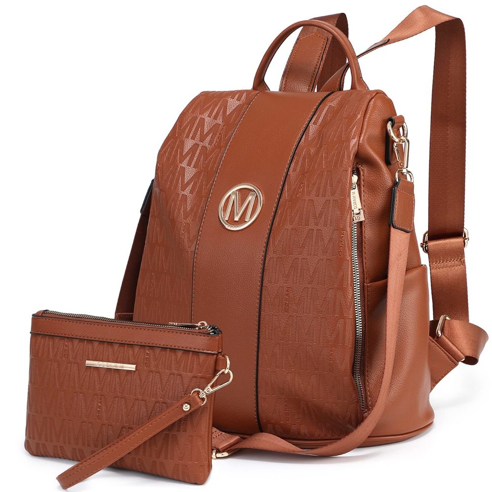 Women Fashion Backpack Purse Multi Pockets Anti-Theft Rucksack Travel💙